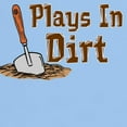 thumbnail image 3 of CafePress - Plays In Dirt Garden Shirt Light T Shirt - Men's Classic Graphic T-Shirt, 3 of 4