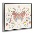 thumbnail image 3 of Stupell Industries Eclectic Boho Folk Butterfly Gray Floating Frame Canvas Art, 31 x 25, by Kim Allen, 3 of 8