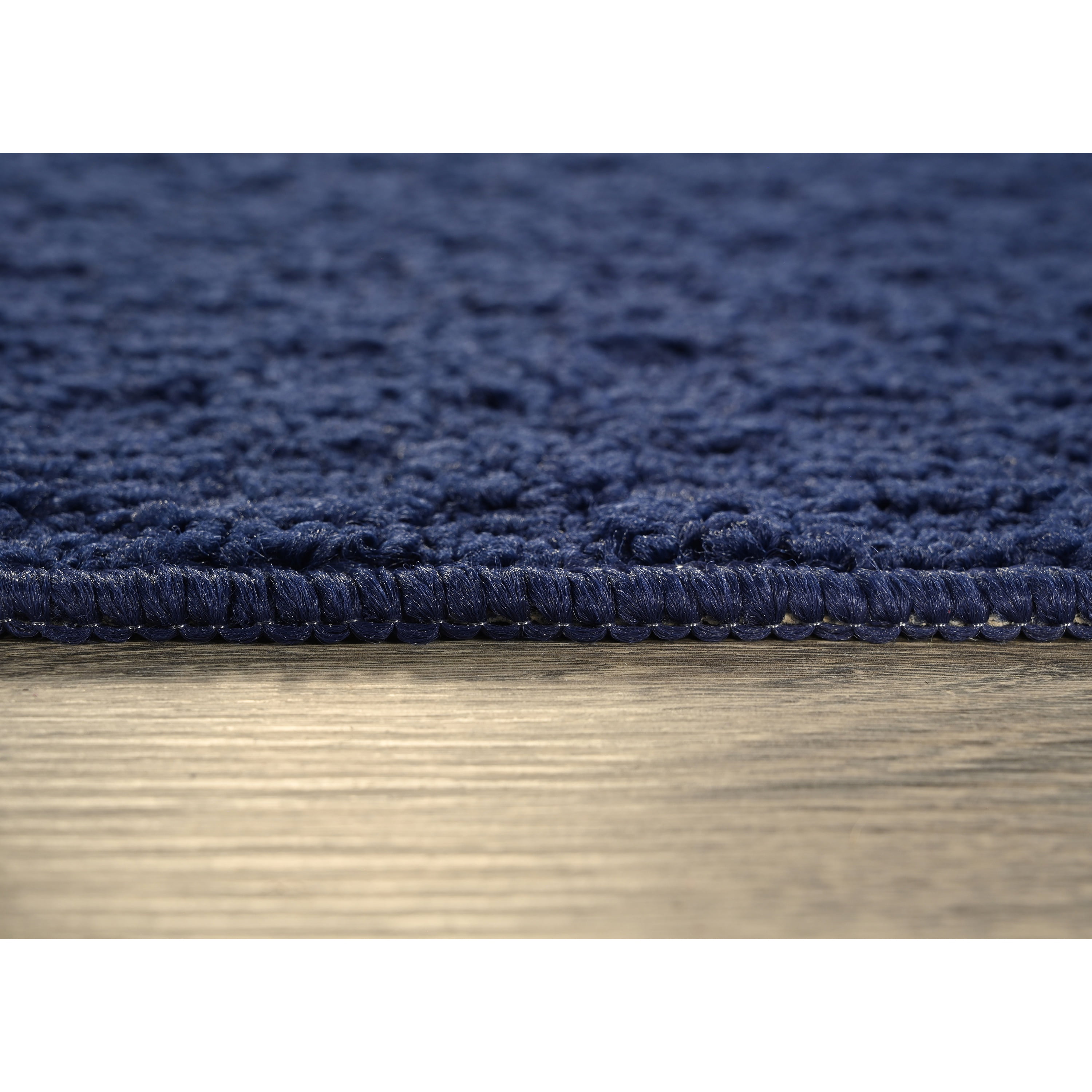 Garland Rug Town Square Polypropylene Navy Indoor Runner Rug, 2' x 8'