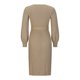 thumbnail image 5 of Vestido Cuello Redondo Ajustado Midi Estilo Sexy Mujer Traje Diario Informal Ygjytge Caqui T XXL para Mujer, 5 of 8