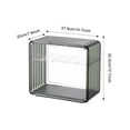 thumbnail image 1 of Maoww Vitrine pour Poupée Modèle Transparente Vitrine de Rangement Boîte d'Exposition Antipoussière Conteneur de Collection pour Poupée Rangement Carré L/Transparent, 1 of 9