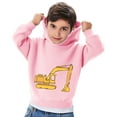 thumbnail image 3 of Sudadera con capucha para bebé, niño y niña, sudadera informal con estampado para bebé, regalo para niña, blusa, 3 of 5