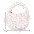thumbnail image 4 of Bolso Mano Fruncido Mujer Acolchado Con Monedero Tipo Media, 4 of 9