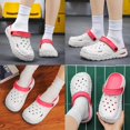 thumbnail image 5 of Cyiecw Unisex Garden Clogs Shoes Womens Mens Sandals Breathable Anti-Slip Beach Slippers Outdoor Pool Quick Dry Casual Sandals, 5 of 7