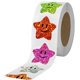 thumbnail image 1 of Pegatinas XITDW Smiley Face Star, 700 unidades, 2,54 cm, 8 colores, 1 of 8