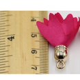 thumbnail image 4 of Colgantes de flores de tela colorida Yinane 100 piezas para pendientes llavero suéter collares, 4 of 7