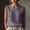 Purple, variant on Sevevn Women's Lace Trim Sleeveless Tank Top Round Neck Casual Blouse Khaki 2XL