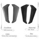 thumbnail image 2 of Black Motorcycle Radiator Side Panels Protector Cover Fairing For Mt09 Mt-09 Mt 09 2017-2020 Banmo, 2 of 5