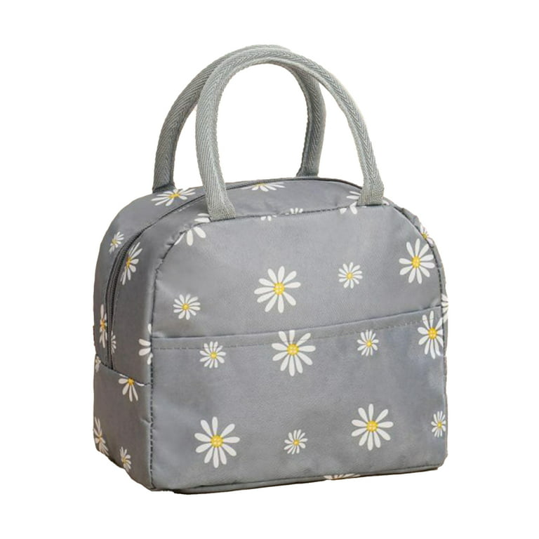 Cheers.US Lunch Bag Cooler Bag Women Tote Bag Insulated Lunch Box