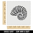 thumbnail image 2 of Nautilus Beach Sea Shell DIY Cookie Wall Craft Stencil - 5.5 Inch, 2 of 5