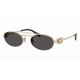 thumbnail image 1 of MIU MIU MU 54ZS ZVN08Z Pale Gold Dark Grey Lens AUTHENTIC!, 1 of 4