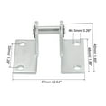 thumbnail image 2 of Uxcell Cylinder Rod Splint Mounting Bracket, 5 Pack Pneumatic Parts for 20mm 25mm, 2 of 5