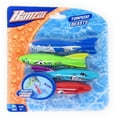 thumbnail image 1 of Juguetes de buceo para piscina BANZAI Torpedo Beasts Sharks, paquete de 4, 1 of 1
