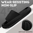 thumbnail image 3 of Women's original slippers, cloud shoes women, men's soft bathing slippers women, Schlappis clouds women's original, summer mules bathing slippers indoor/outdoor, 3 of 5