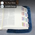 thumbnail image 3 of Mr. Pen- Bible Fringe Trim, 26.4" x 1", Navy Blue Fringe Trim for Bible, Bible Fringes, Bible Tassel Trim, 3 of 7