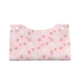 thumbnail image 4 of Lsque Rabbit And Peach Printed Long Tissue Box Cover Holder, Facial Paper Organizer Dispenser,Triangle with Bottom Belt, PVC Leather Decorative Organizer, 4 of 9