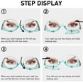 thumbnail image 6 of 2 Pairs Makeup Reading Glasses for Women Magnifying Flip Down Cosmetic Readers, 6 of 7