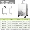 thumbnail image 4 of Stretch Luggage Cover XL(29-32in)– Elastic Travel Suitcase Protector with Handle Openings & Bottom Closure, Washable Polyester Spandex Suitcases Cover, Abstract Marble Print, 4 of 5