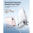 thumbnail image 2 of Funda ESR para iPhone 17e y 16e con MagSafe, transparente y resistente de grado militar, 2 of 9