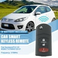 thumbnail image 2 of 3 Button Flip Car Keyless Entry Remote Control Key Fob BGBX1T478SKE125-01 for Mazda 5 2 CX-7 CX-9 315MHz Chip 63 80, 2 of 7