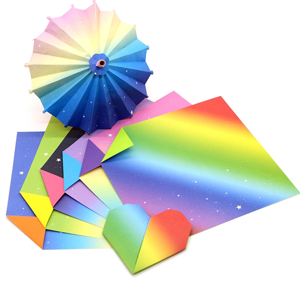 Luxshiny Decorative Origami Paper Folding Paper re Shape 174Pcs