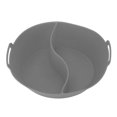 thumbnail image 4 of Couche de Séparation Résistante à la Chaleur Réutilisable en Silicone de Qualité Alimentaire Gris, 4 of 12