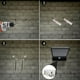 thumbnail image 4 of 48 LEDs Solar 3 Modos IP65 Luces con sensor de movimiento Lámpara de pared para exteriores (Negro), 4 of 7