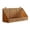 A, variant on Small Wall Mounted Storage Basket Woven Rattan Look Bathroom Organizer Bin Open Front Hanging Holder for Toiletries