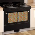 thumbnail image 3 of 2 Pcs Pioneer Flower Floral Print Pattern Kitchen Towels, Funny Microfiber Dish Towel Set, 18" X 26" Tea Towels, 3 of 6