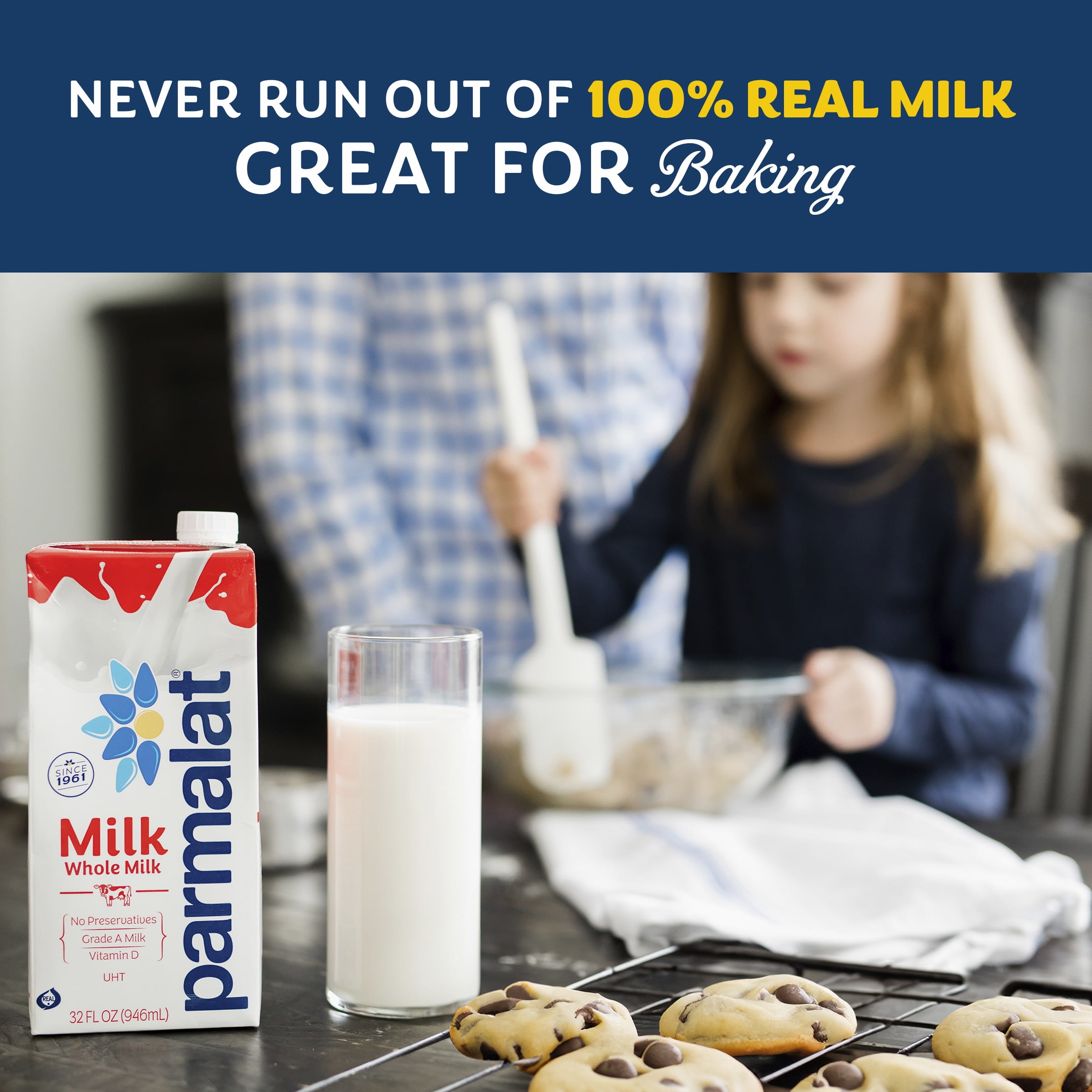 Parmalat Whole Milk, 32 fl oz (Shelf-Stable)