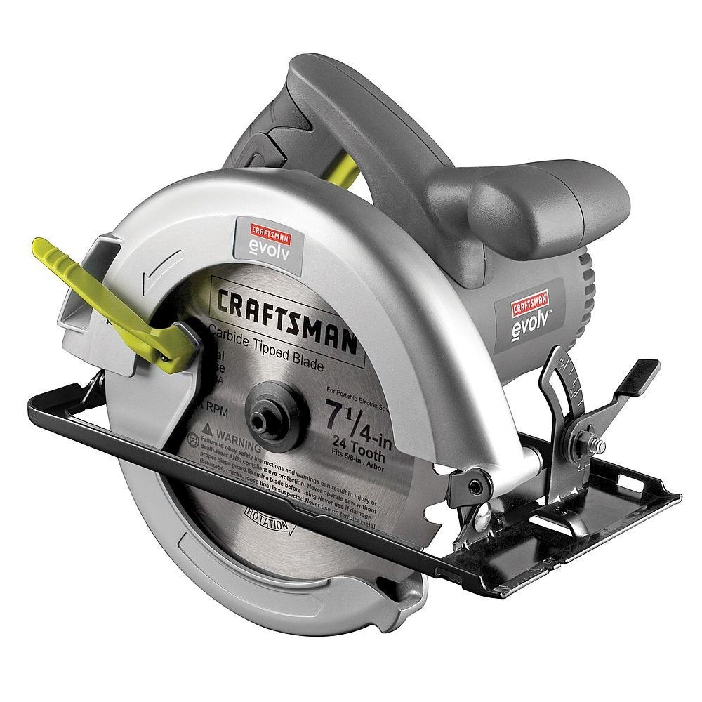 CRAFTSMAN 918780 Evolv 12 amp Corded Electric 7 1/4inch Circular Saw