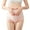 Pink, variant on FAFWYP Women Ladies Plus Size Cotton High Waist Maternity Postpartum Underwear Soft Full Belly Support Pregnancy Panties Briefs