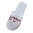thumbnail image 1 of 4xZapatillas De Fiesta De Boda Rosa Roja Sunnimix Pantuflas de dama de honor, 1 of 8