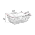 thumbnail image 2 of OUNONA Panier de Courses Portable Rangement à Main pour Maison et Supermarché, 2 of 7