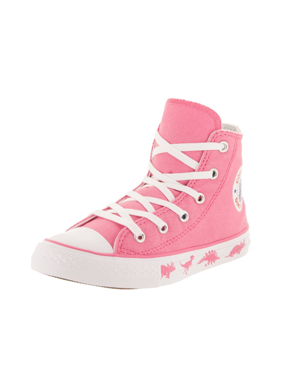 pink dino converse