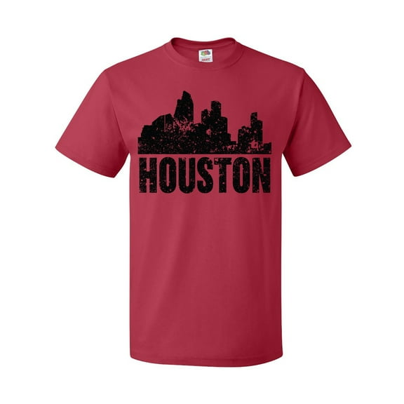 Inktastic Houston Skyline Grunge T-Shirt