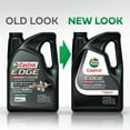 thumbnail image 6 of (3 pack) Castrol EDGE High Mileage 0W-20 Advanced Full Synthetic Motor Oil, 5 Quarts, 6 of 15