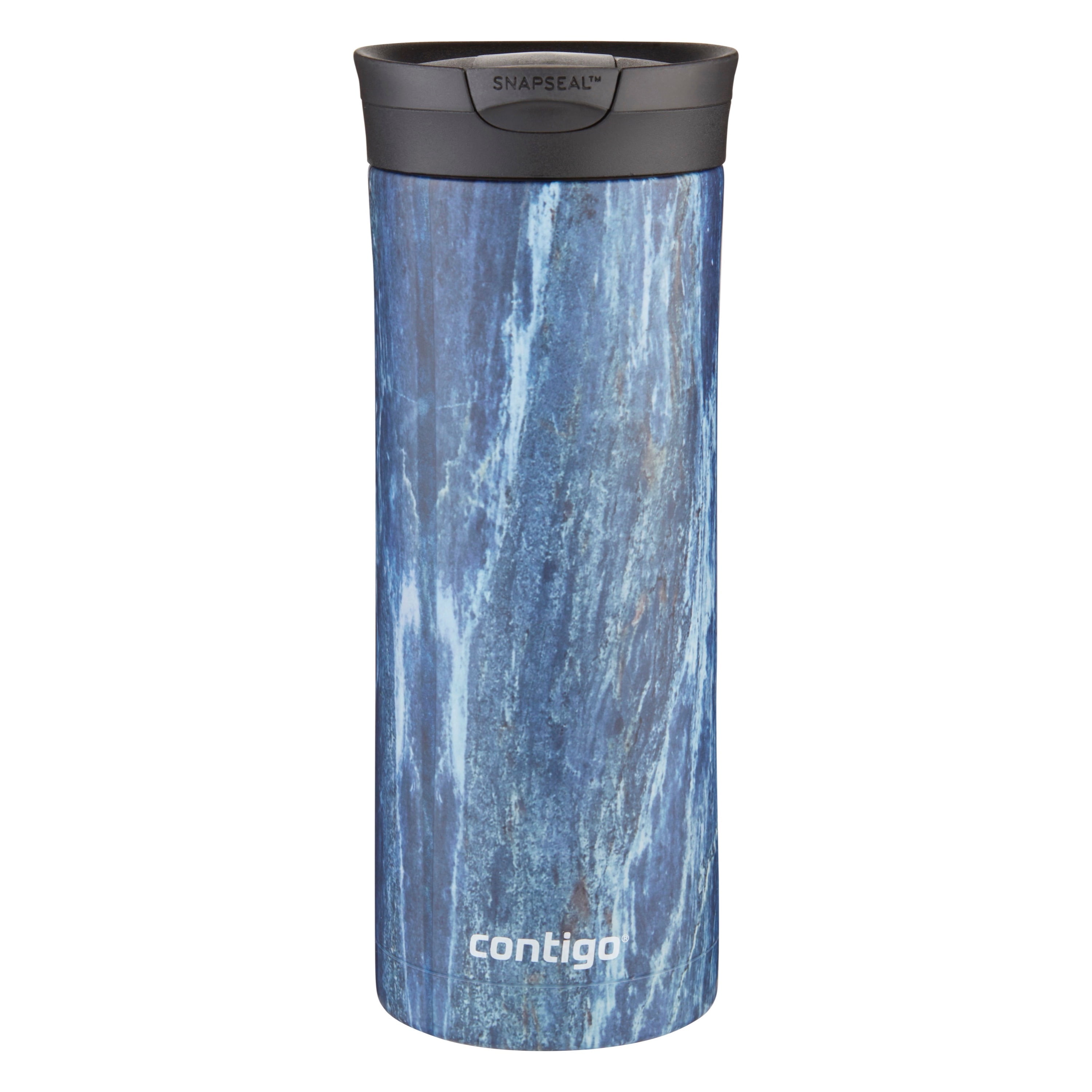 Contigo Couture Snapseal Vacuuminsulated Coffee Travel Mug, 20 Oz, Blue Slate