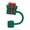 C, variant on Christmas Straw Cover Cap for Cup, Silicone Straw Topper, 30&40 Oz Tumbler with Handle, 10mm Drinking Straw Tip Covers for Christmas Gifts