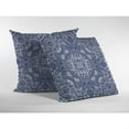 thumbnail image 2 of Amrita Sen Coussin en Daim Soufflé et Fermé Indigo sur Blanc, 2 of 4