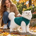 thumbnail image 6 of Dog Fleece Vest Sweater , Leash Ring, For XS & Small Dogs, Cats & Puppies, Soft, Lightweight & Warm Pullover Dog Coat, Pet Jacket for Fall, Winter, Spring, Autumn, 6 of 6