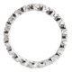 thumbnail image 2 of JOYARIS Anillo Churumbela Completa Zirconias De Plata Ley .925 Talla 7 AN-0000636, 2 of 2