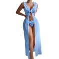 thumbnail image 2 of Sexy Lingerie for Women Long Strapless Maxi Dress with Netting and Lace Back for Pure Desire Style Lingerie Skirt, 2 of 6