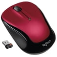 thumbnail image 2 of Logitech Compact Wireless Mouse, Red, 2 of 3