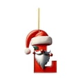 thumbnail image 1 of Christmas Tree Letter Ornaments Complete Alphabet Set For Festive Holiday Decorations And DIY Craft Projects, 1 of 2