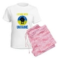thumbnail image 6 of CafePress - Support Ukraine I Stand With Ukraine P Pajamas - Women's Short Sleeve Print T-Shirt and Pants Light Cotton Pajama Set, 6 of 7