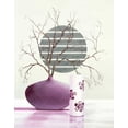 thumbnail image 2 of Sedalia, David 26x32 White Modern Wood Framed Museum Art Print Titled - Purple Inspiration II, 2 of 4