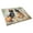 Affenpinscher 1720, variant on Black Lab Fall Kitchen Pumpkins Glass Cutting Board Large 12 in x 15 in