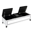 thumbnail image 4 of Acme Noralie Bench with Storage, Mirrored & Faux Diamonds, 4 of 6