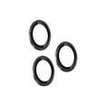 thumbnail image 2 of Uolo [Shield] iPhone 16 Pro/16 Pro Max Camera Lens Glass, iPhone 16 Pro/16 Pro Max Camera Lens Screen Protector (Limited Lifetime Warranty) - Black, 2 of 3